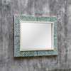 Makaria Coastal Blue Mirror, by Uttermost, 3'2" width x 4' height x 2" depth thumbnail 5