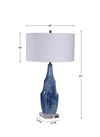 Everard Blue Table Lamp thumbnail 2