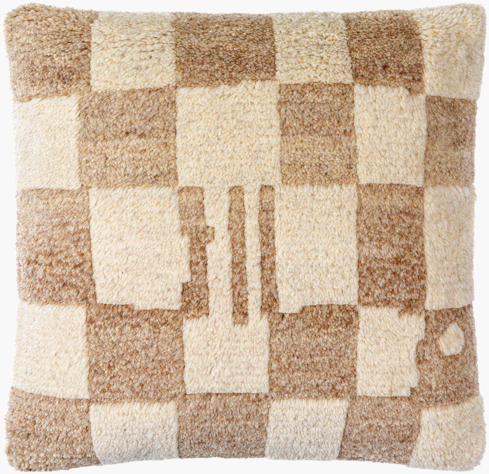 Balder Accent Pillow, Decorative Pillow by Surya, 20" length x 20" width