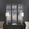 Gray Showers Hand Painted Canvases Set/3 thumbnail 1