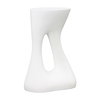 Carolina  Side Table White, Side & End Table by Dovetail, 14.31" width x 22" height x 11" depth thumbnail 1