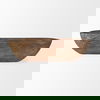 Athena Extra Large Oblong Medium Brown Reclaimed Wood Bowl thumbnail 2