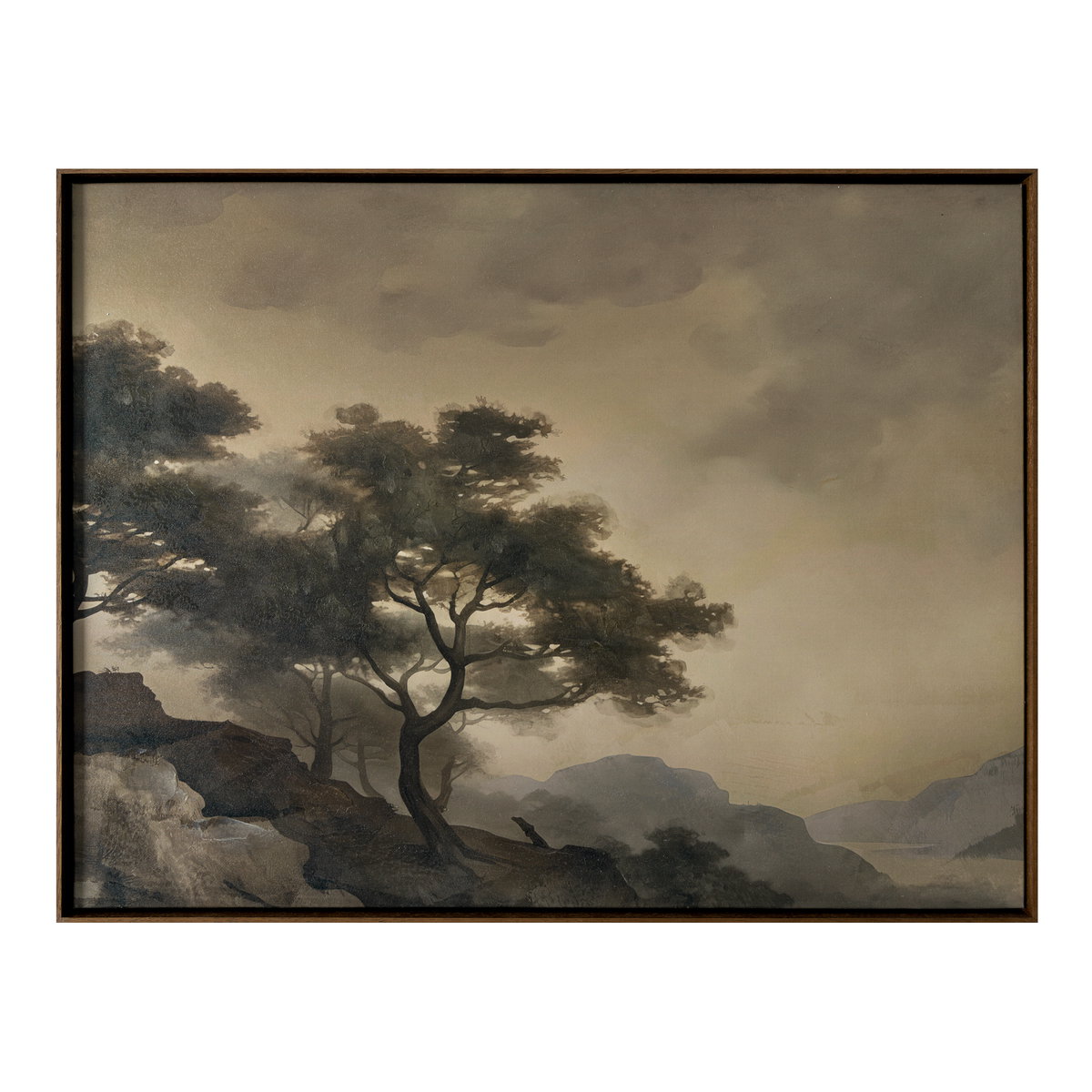 Reverie Framed Painting, by Moe's Home, 34" width x 26" height x 1.38" depth View 1