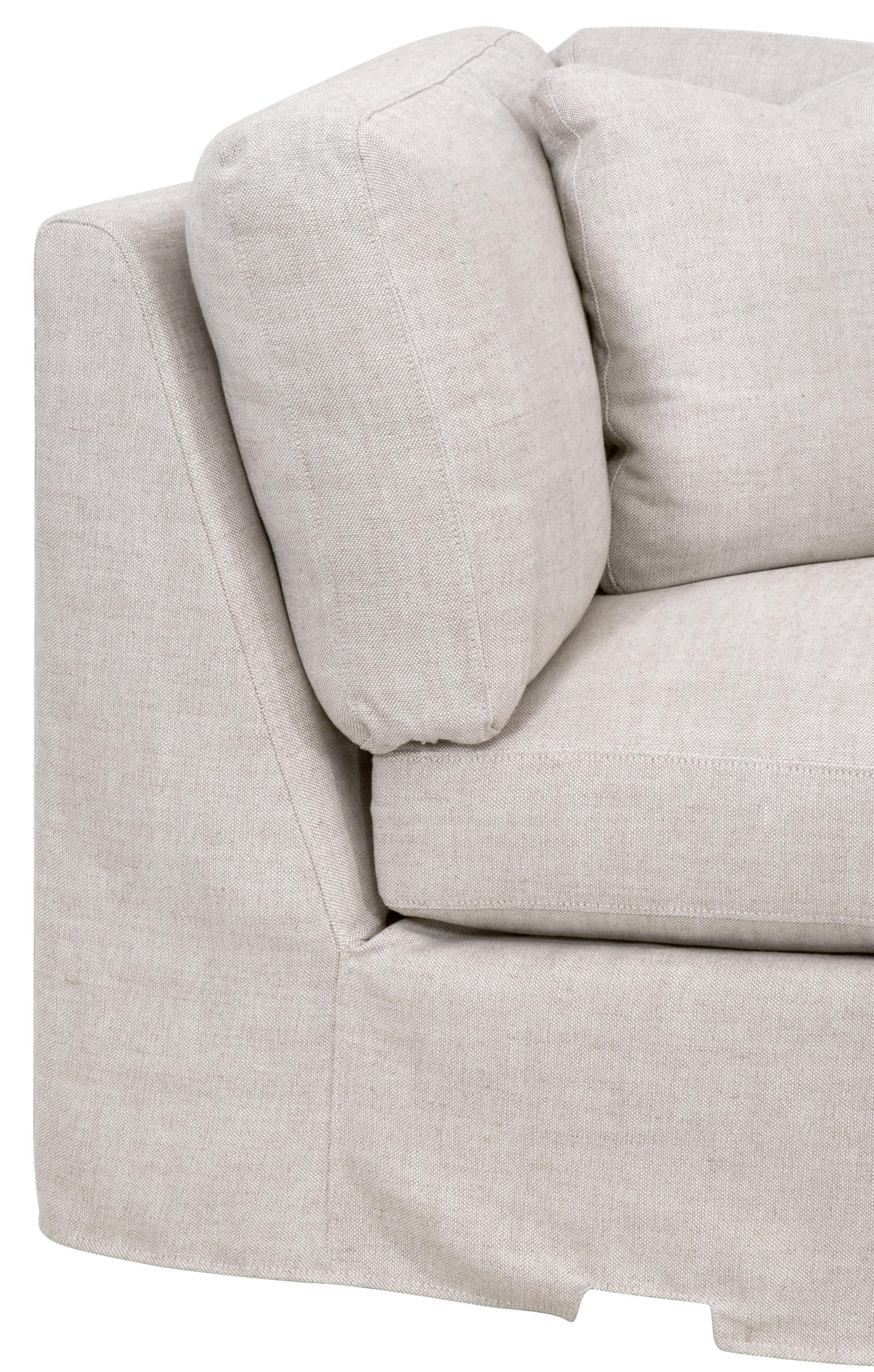 Lena Modular Slipcover Corner Chair Lena Modular Slipcover Corner Chair large image