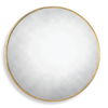 Junius Round Gold Mirror thumbnail 0