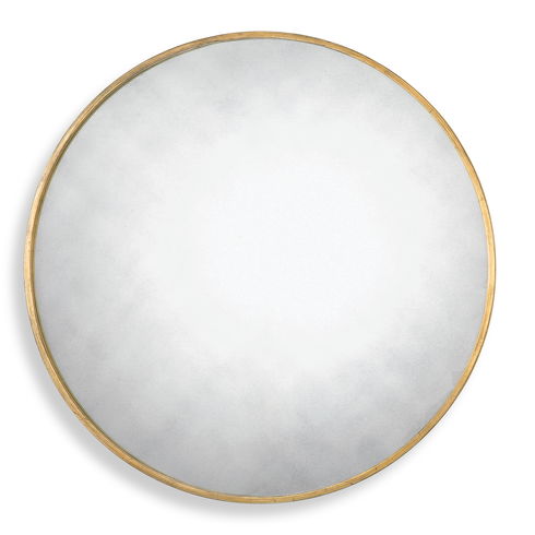 Junius Round Gold Mirror