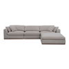 Rue Lounge Modular Sectional Flecked Grey thumbnail 0