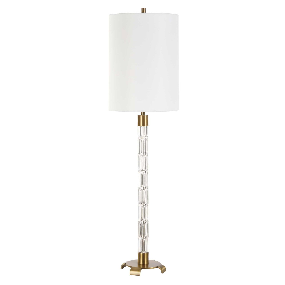 York Crystal Buffet Lamp, by Uttermost, 10" width x 36.75" height x 10" depth View 5