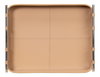Safari Leather Tray, Mushroom, Decor by Sarreid, 19" length x 15" width x 2" height thumbnail 11