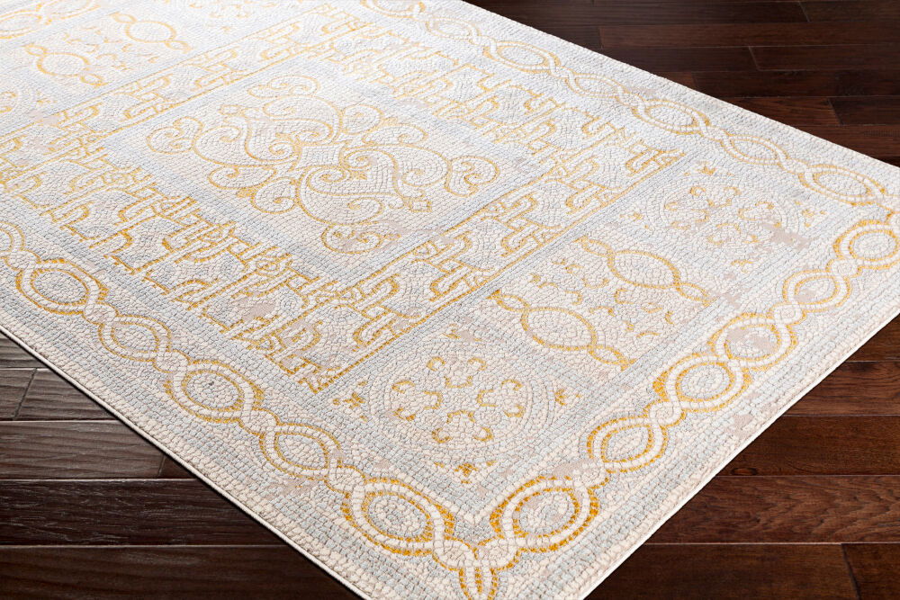 Venezia Machine Woven Rug, by Surya, 1'6" length x 1'3.75" width