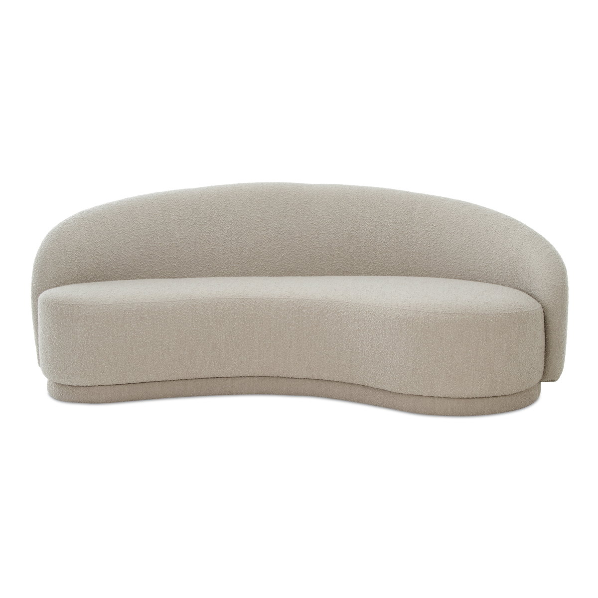 Excelsior Sofa Shiitake Beige, Sofas & Sectional by Moe's Home, 82.5" width x 31.5" height x 41.5" depth View 1