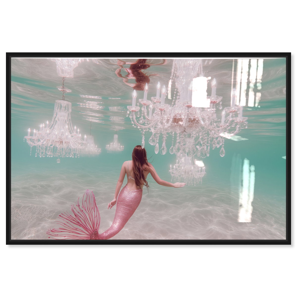 Lost City of Mermaids II (Resin), Art by Oliver Gal,  30x20 View 1