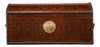 Baron's Leather Box, Oxblood, Decor by Sarreid, 20" length x 8" width x 9" height thumbnail 2