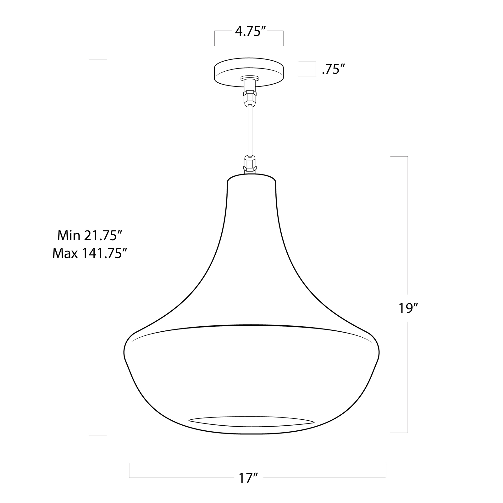 Vista Outdoor Chandelier (Driftwood) thumbnail 6