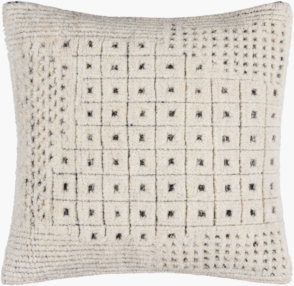 Tunisia Accent Pillow Poly, Decorative Pillow by Surya, 18" length x 18" width