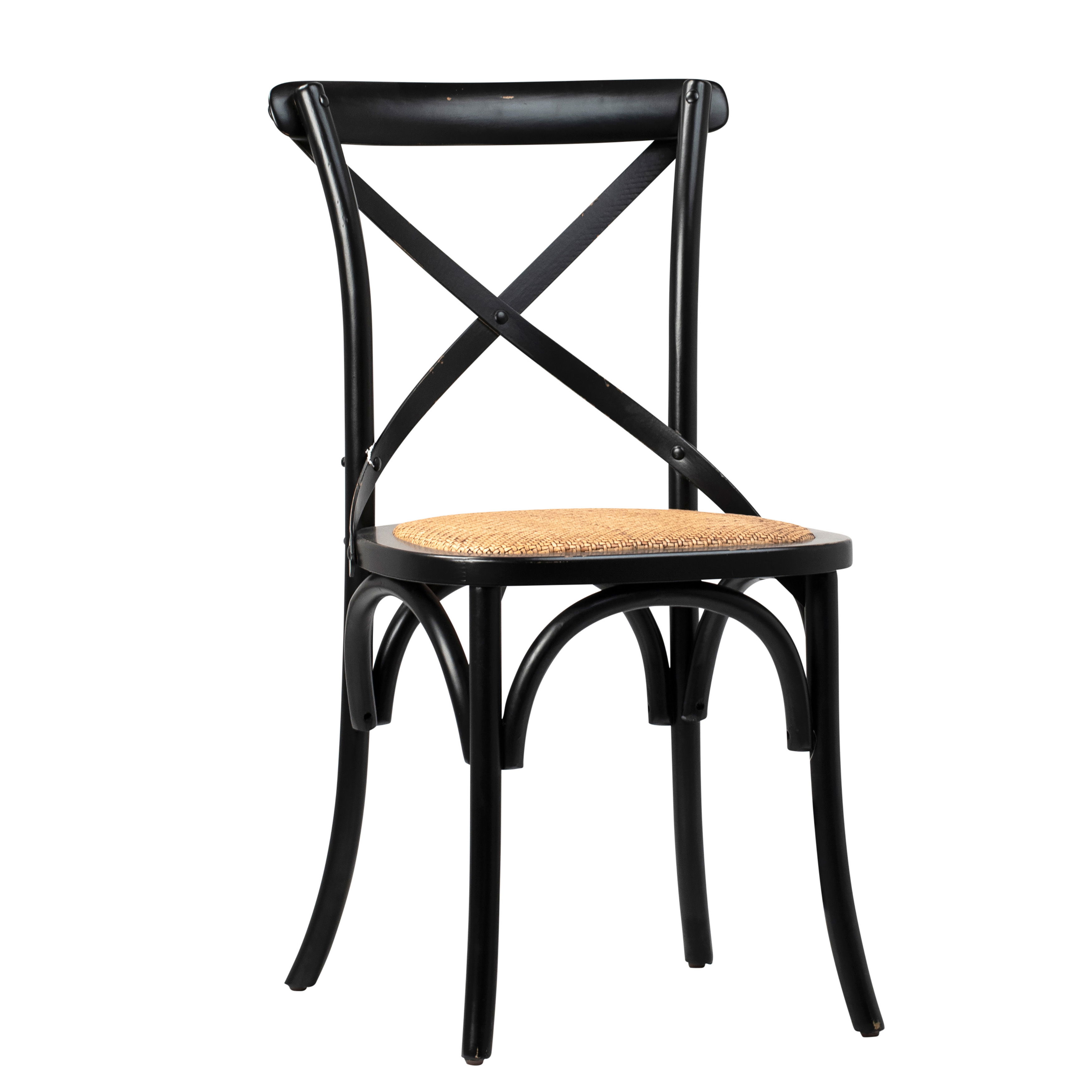 Gaston Dining Chair Ant.Black large image 