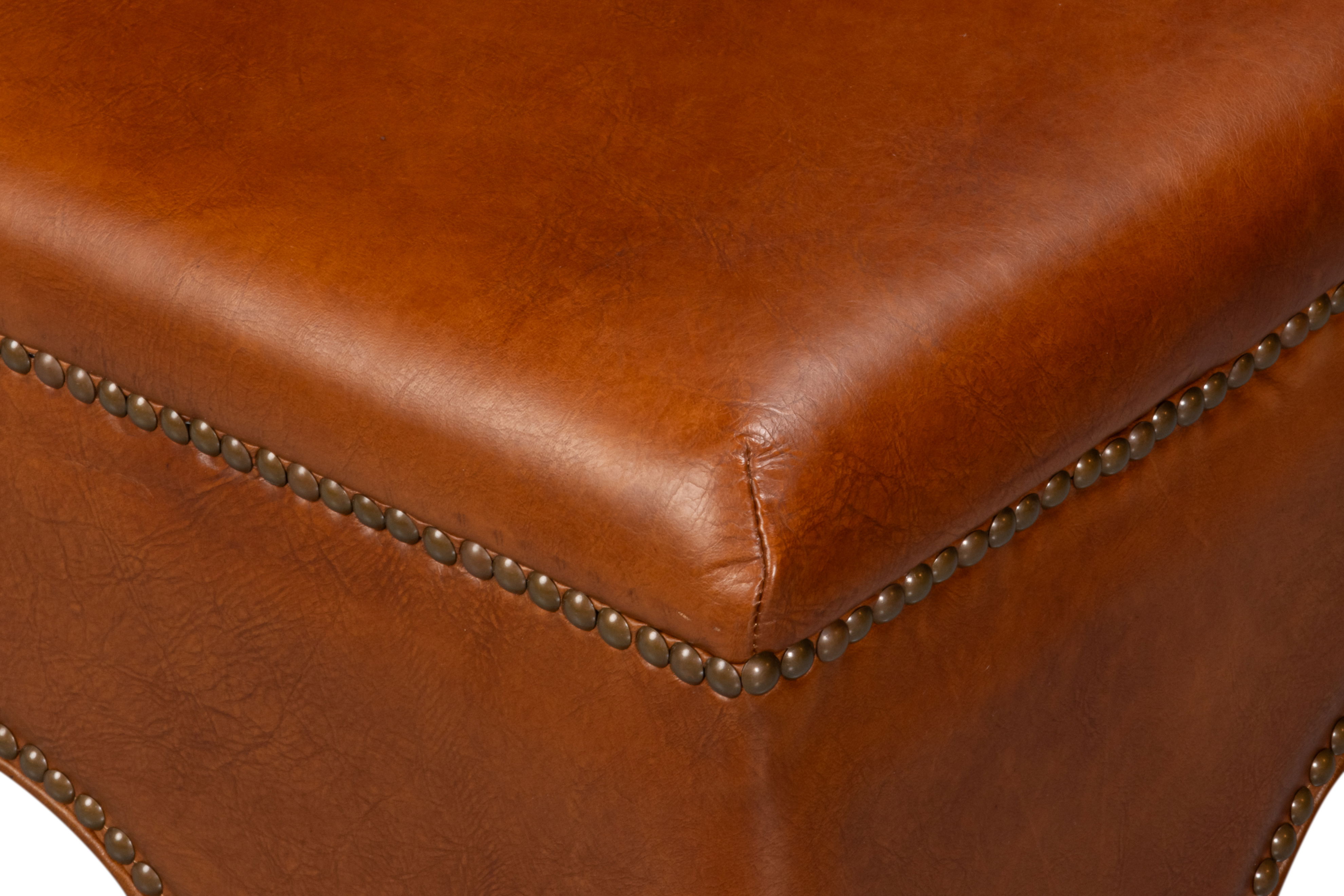 Streetman Cocktail Ottoman, Havana Brown large image 