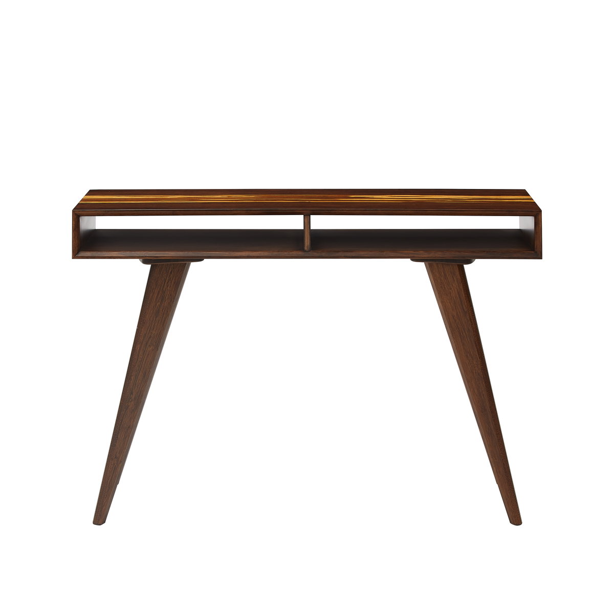 Azara Tiger Console Table, Sable, Living Room by Greenington, 14" length x 46" width x 32.5" height View 2