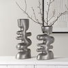 Free Flowing Nickel Vases Set/2 thumbnail 2