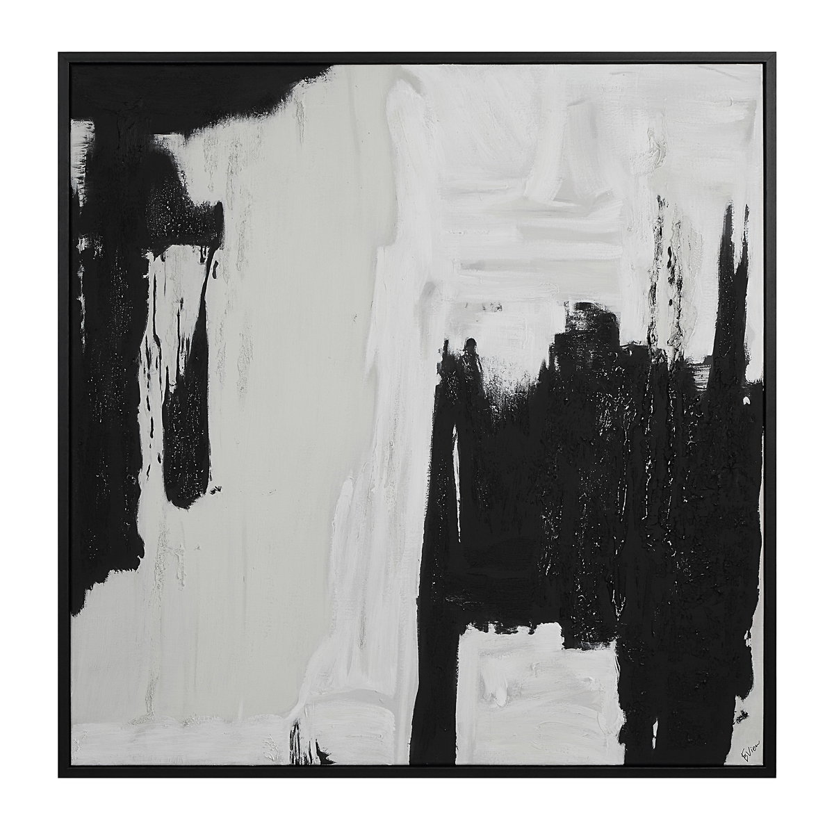 Nantes, Painting by Renwil, 45" height x 2" depth View 1