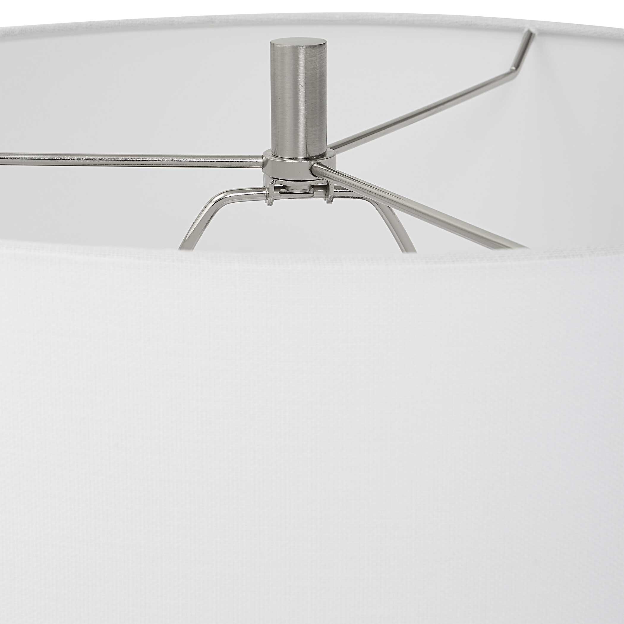 Havana Blue Table Lamp, by Uttermost, 16" width x 27.5" height x 16" depth View 8