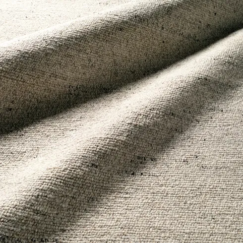 Jaipur Living Burch NVA01 Handmade Solid Cream and Light Gray Area Rug (6