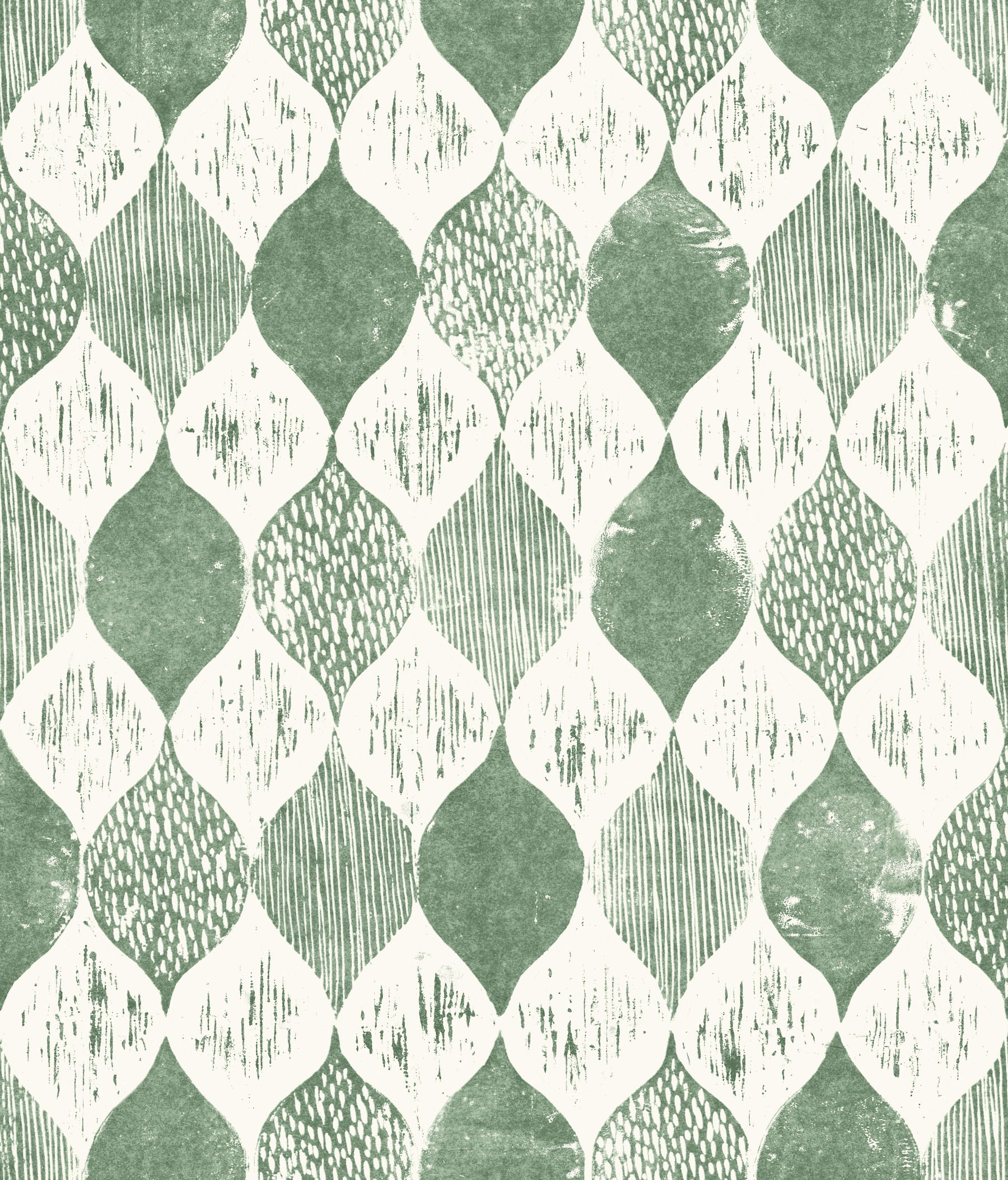 Woodblock Print Forest Green Wallpaper Woodblock Print Forest Green Wallpaper large image