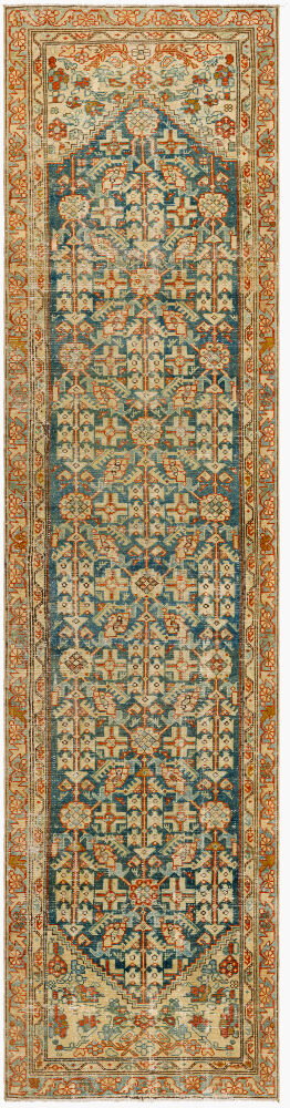Antique One of a Kind Handmade Rug, by Surya, 13'5" length x 10'9" width