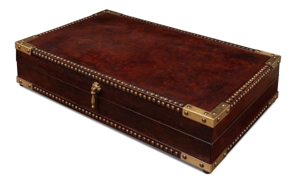 Winchester Box, by Sarreid, 1'4" length x 2'2" width x 5" height View 11