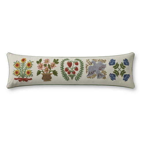 Rifle Paper Co. x Loloi Helena Bouquets Pillow