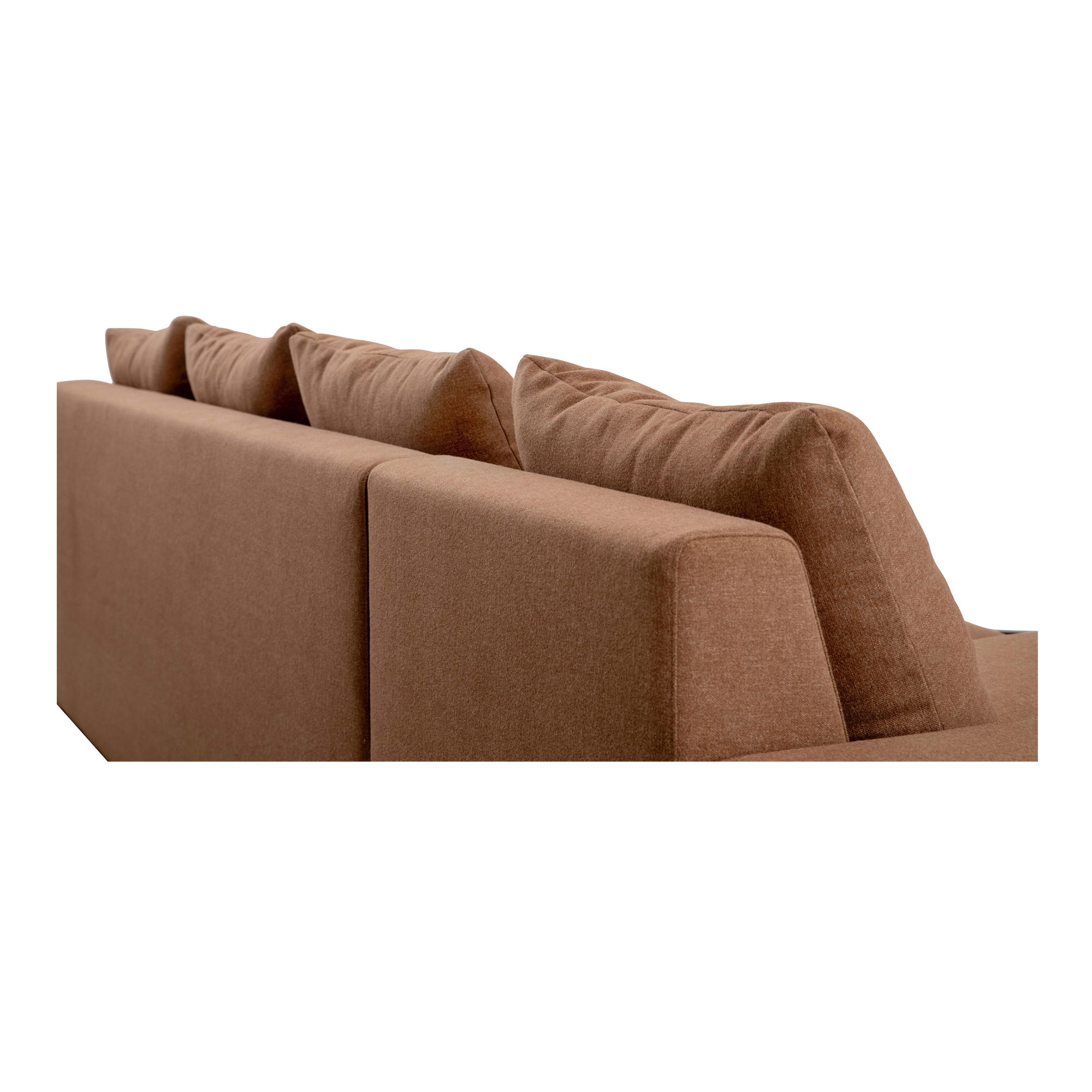 Thomas Left Sectional Rust large image 