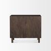 Heera Dark Brown Diamond Motif with Shelf Accent Cabinet thumbnail 3