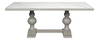 Small 81 Dining Table  Carmine Legno, by Sarreid, 3'4" length x 6'9" width x 2'6" height thumbnail 2