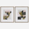 Color Block Framed Prints, Set/2 thumbnail 0