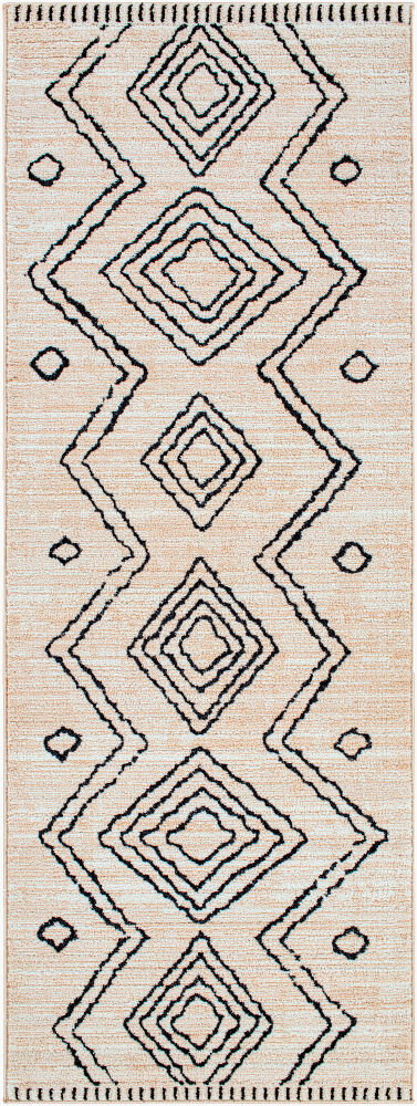 Cozy Machine Woven Rug, by Surya, 7'2.61" length x 2'7.5" width