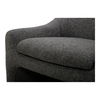 Kenzie Accent Chair Shadowed Grey, by Moe's Home, 33.75" width x 29.25" height x 31" depth thumbnail 7