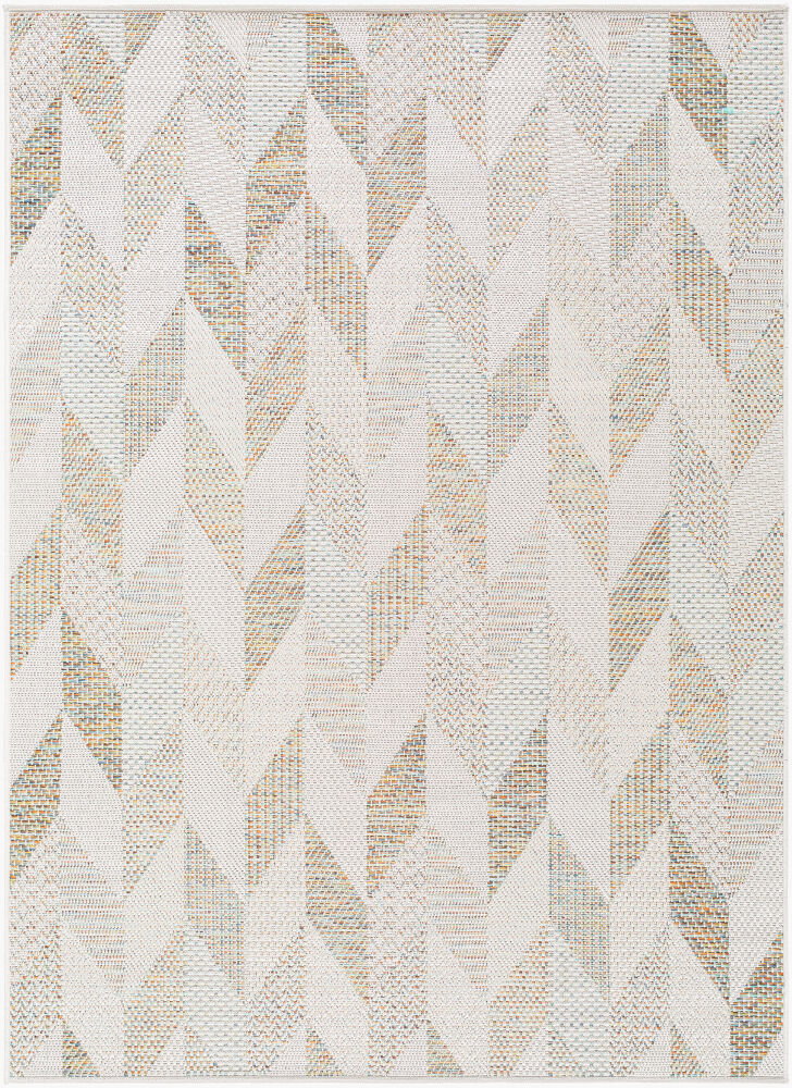 Crete Machine Woven Rug, by Surya, 1'3.75" length x 1'3.75" width