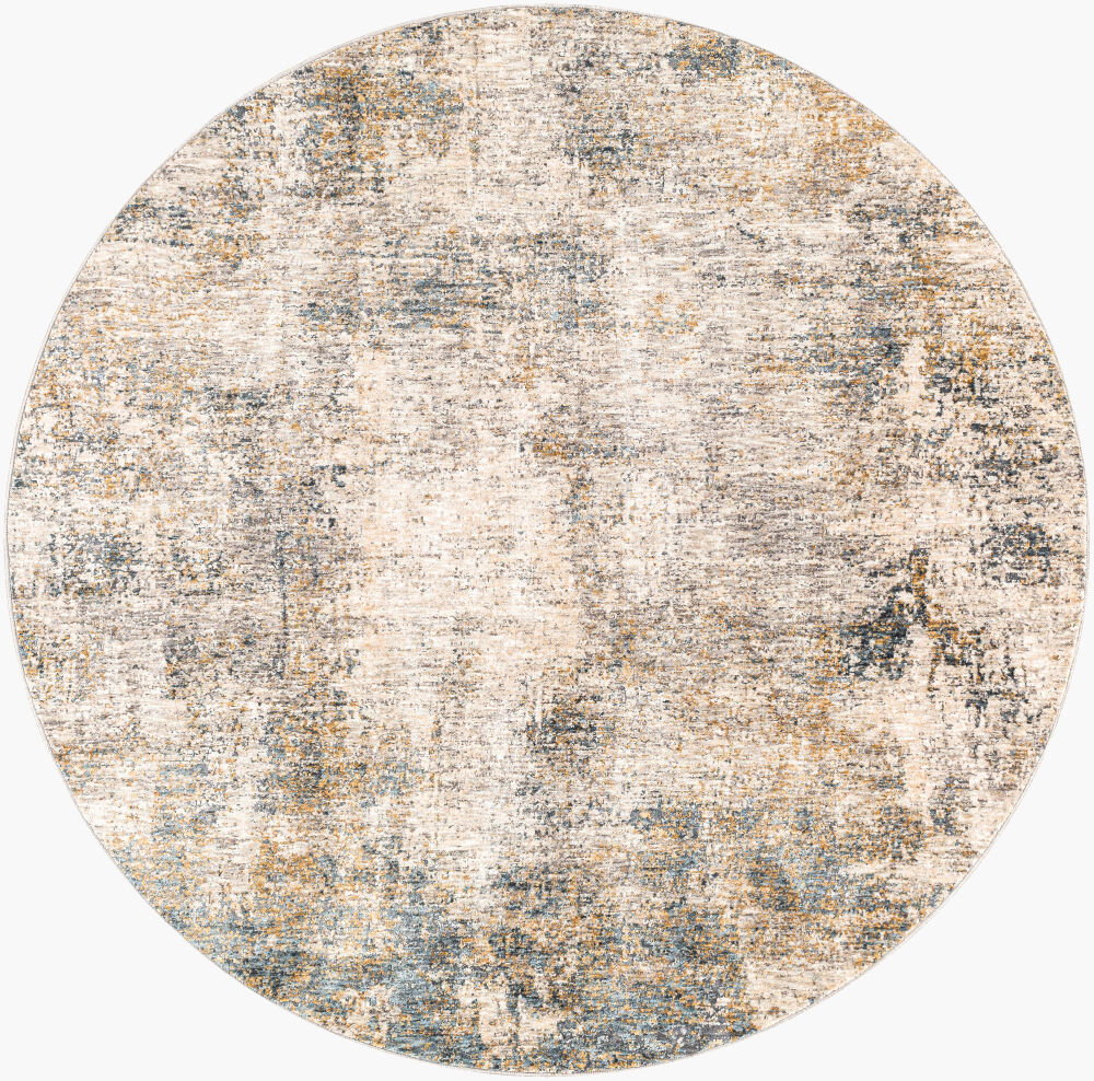Cardiff Machine Woven Rug, by Surya, 5'2.99" length x 5'2.99" width