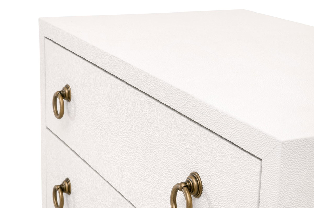 Strand Shagreen 2-Drawer Nightstand, by Essentials for Living, 32" width x 30" height x 19" depth View 5