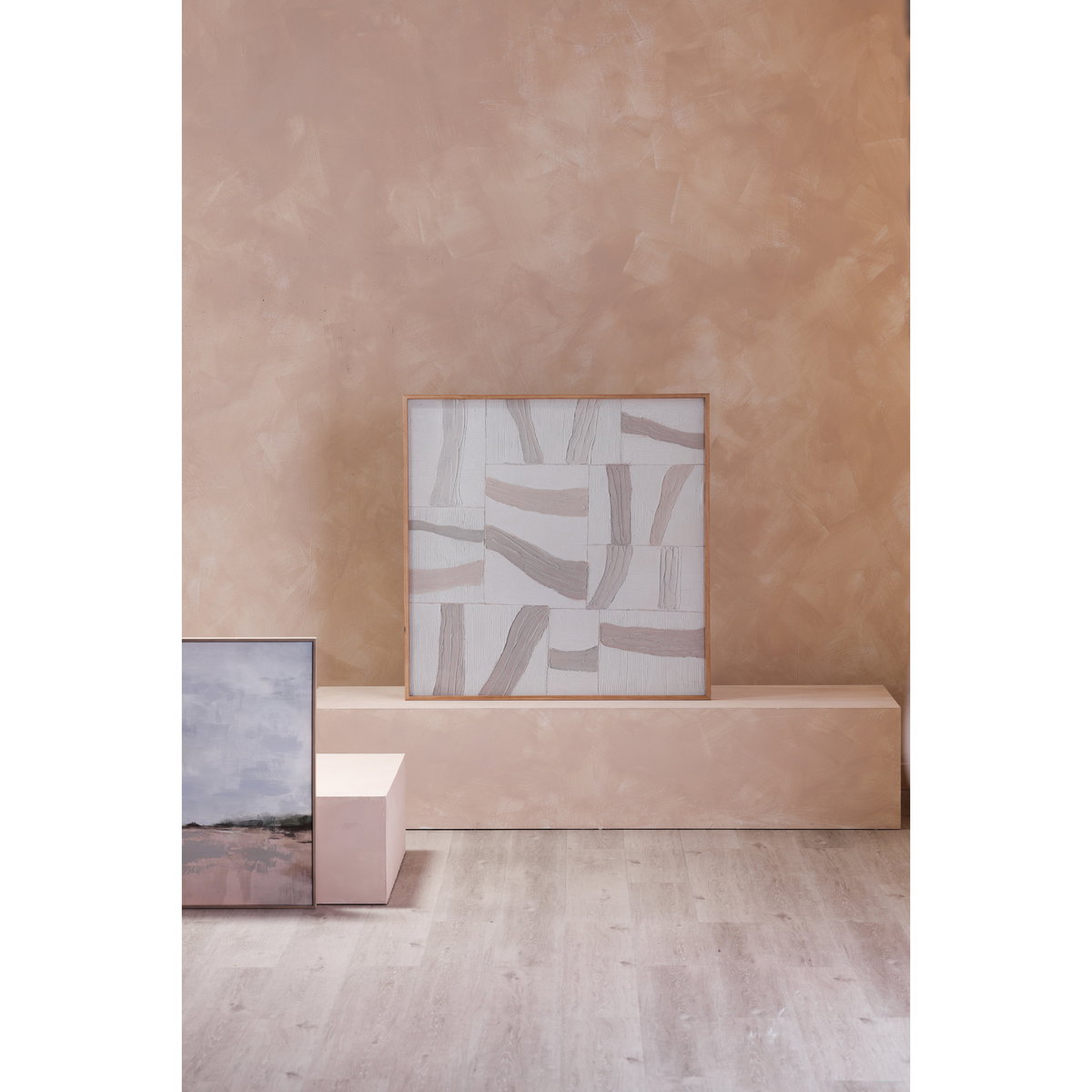 Configured Framed Painting, by Moe's Home, 40" width x 40" height x 1.5" depth View 6