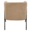 Jacobsen Tan Shearling Barrel Chair thumbnail 5