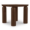 Barclay Outdoor Side Table Brown, Side & End Table by Moe's Home, 22.01" width x 20" height x 22.01" depth thumbnail 2