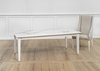 Elton Butterfly Dining Table White, by Sarreid, 3'5" length x 6'9" width x 2'6" height thumbnail 14