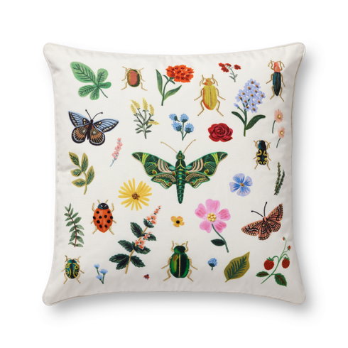 Rifle Paper Co. x Loloi Curio Pillow