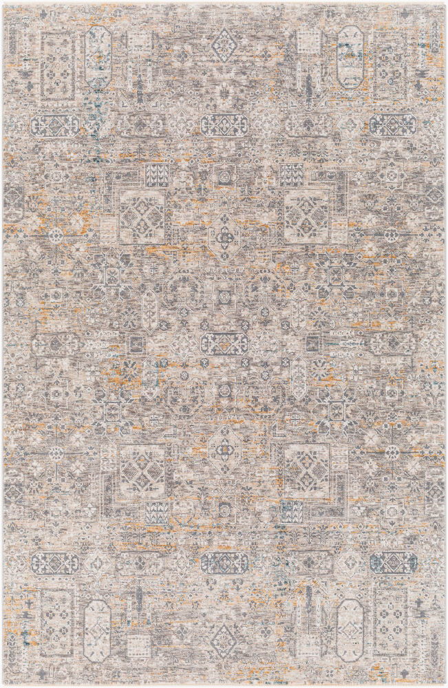 Cardiff Machine Woven Rug, by Surya, 1'3.75" length x 1'3.75" width