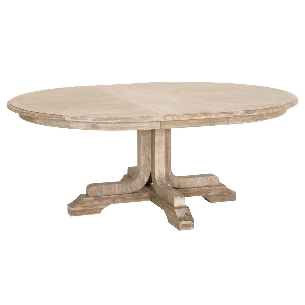 Torrey 60' Round Extension Dining Table, by Essentials for Living, 60" width x 30" height x 60" depth View 2