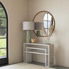 Genara Bone White Carved Console Table, Furniture by Uttermost, 48" width x 30" height x 12" depth thumbnail 2