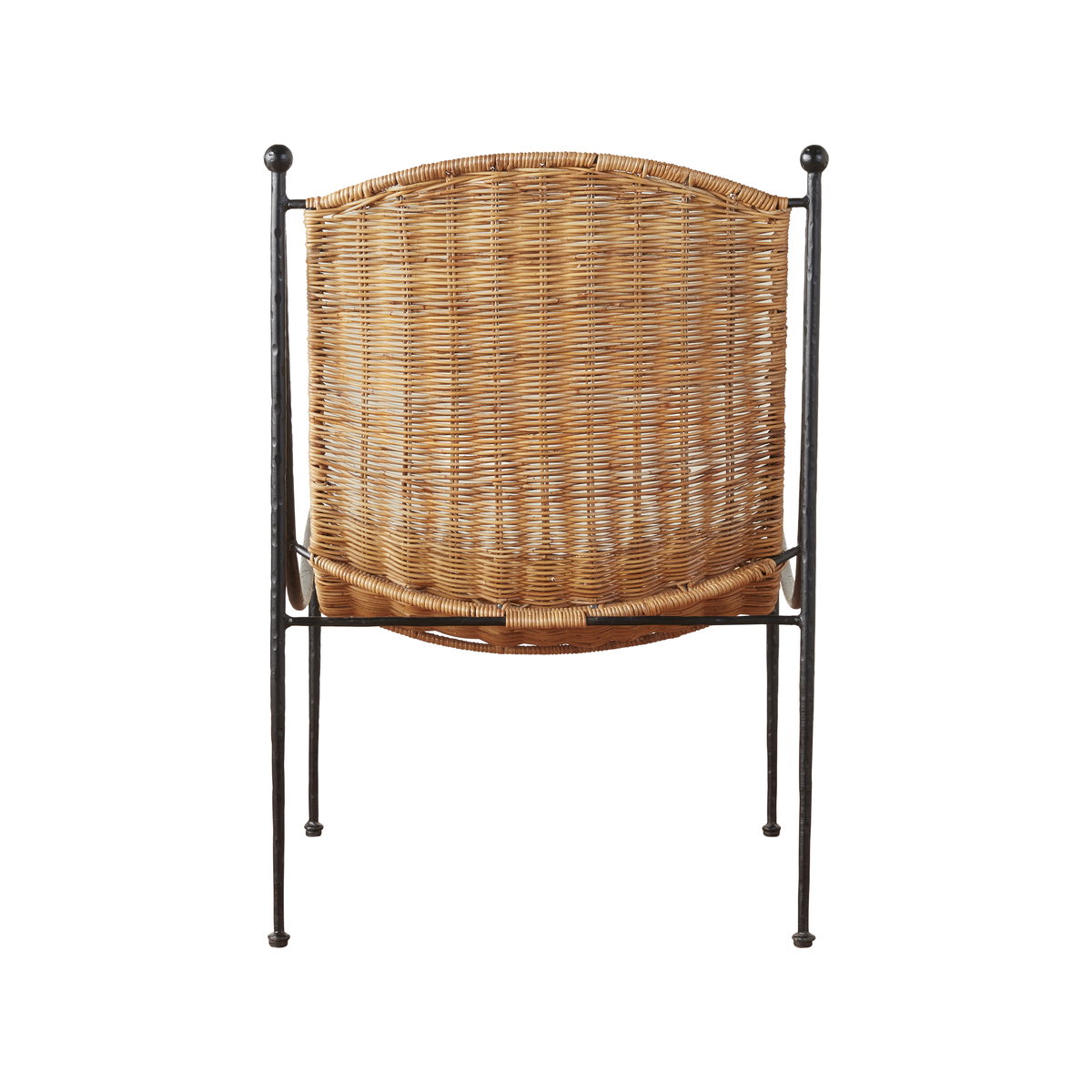 Lacoste Indoor/Outdoor Wicker Lounge Chair, Outdoor Chaise Lounge by Woven, 1'10.75" width x 2'8.25" height x 2'5.5" depth View 4