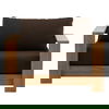 Naya Outdoor Sofa Chair Brown thumbnail 1
