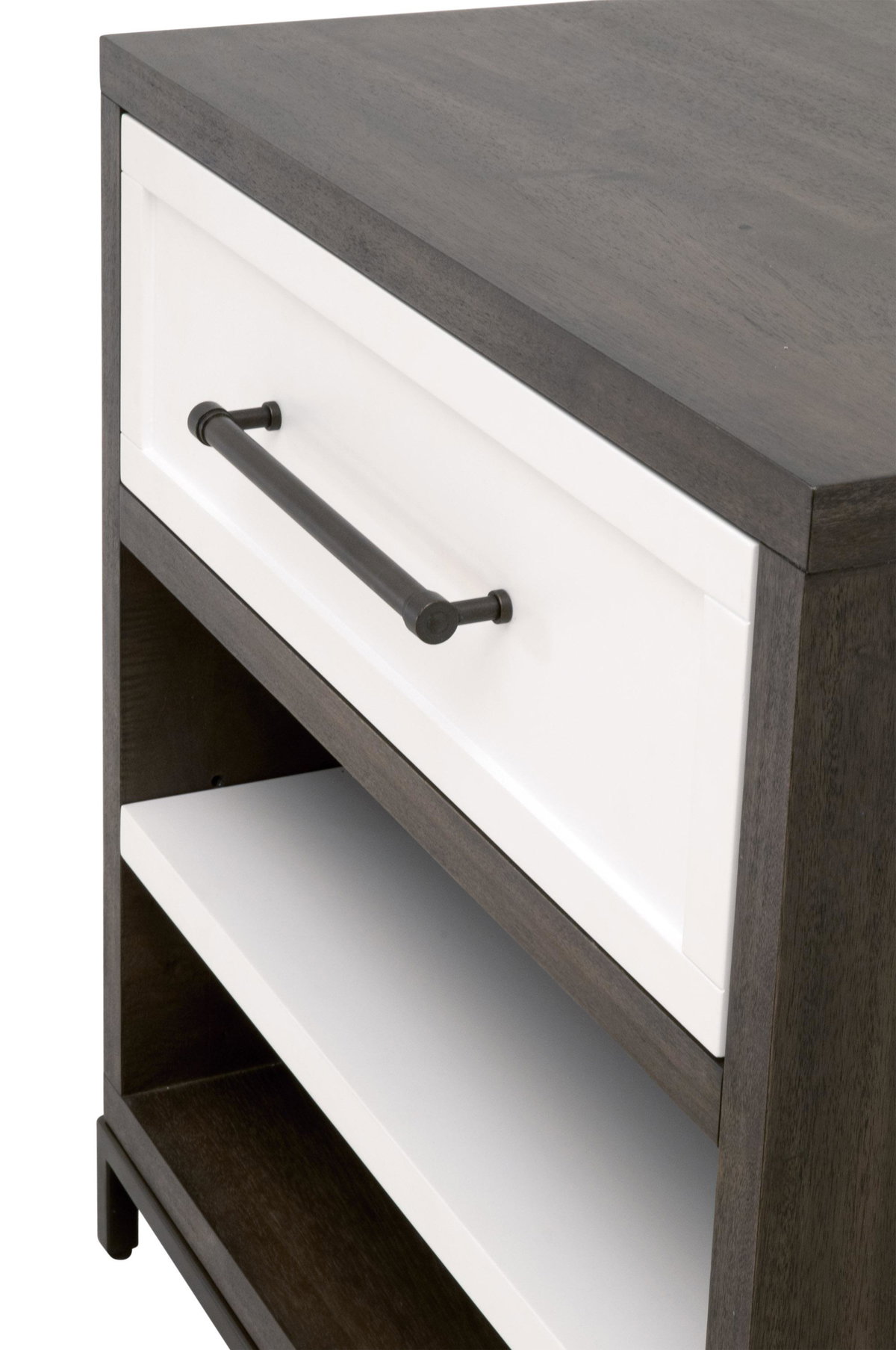Wrenn 1-Drawer Nightstand, by Essentials for Living, 27.5" width x 28.5" height x 17.75" depth View 8